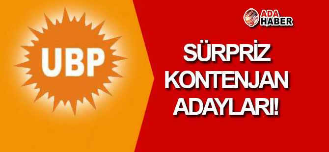 Kontenjan adayları belli oldu!