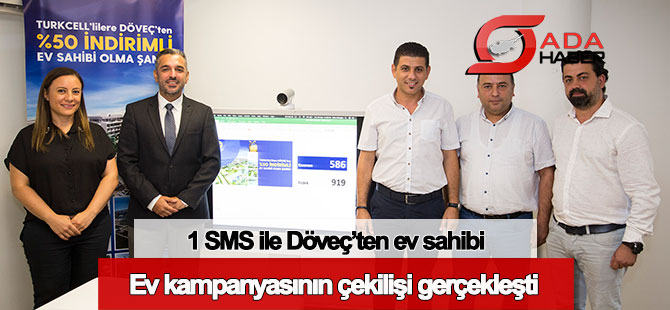 Tek 1 SMS ile %50 indirimle ev sahibi oluyor