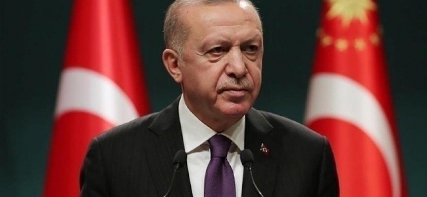 Cumhurbaşkanı Erdoğan'dan şehit ailesine başsağlığı