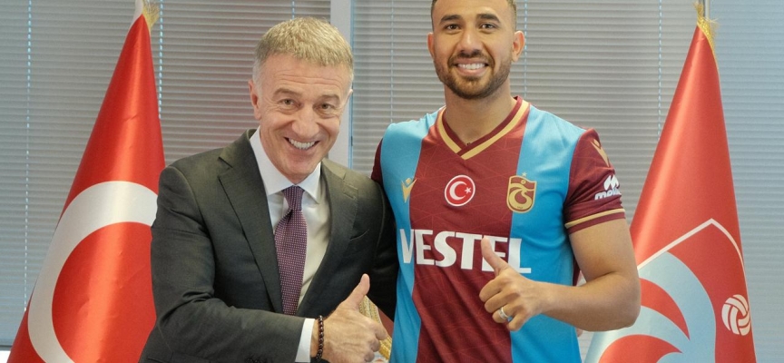 Trabzonspor'da Trezeguet için imza töreni düzenlendi