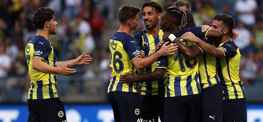 Fenerbahçe'den 3 gollü prova