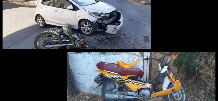 Yenierenköy’de art arda 2 ayrı  motor kazası!
