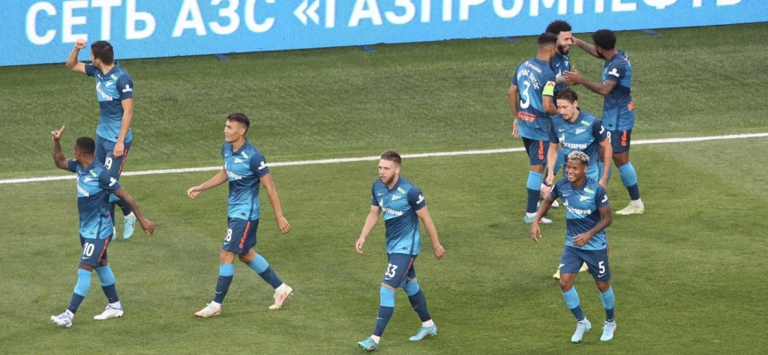 Rusya Süper Kupası'nda şampiyon Zenit St. Petersburg oldu