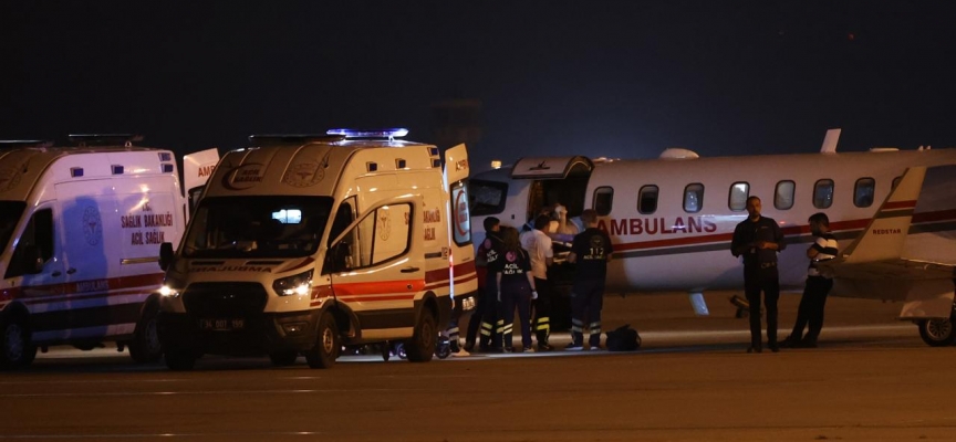 Togo'daki trafik kazasında yaralanan İHH gönüllüleri İstanbul'a getirildi