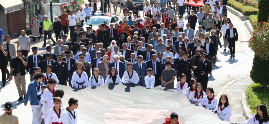 Atatürk'ün Bolu'ya gelişinin 88. yıl dönümü kutlandı