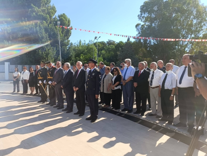 20 Temmuz Barış ve Özgürlük Bayramı…Şehitler Abidesi önünde tören düzenlendi