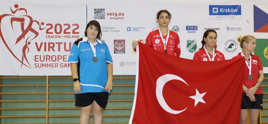 Milli sporculardan Polonya'da 2 altın, 2 bronz madalya