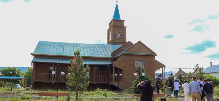 Kazakistan'da 170 yıllık Kunanbay Haji Camii