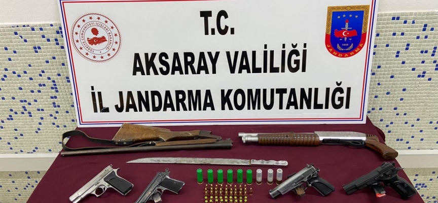 Aksaray'da jandarmadan asayiş uygulaması