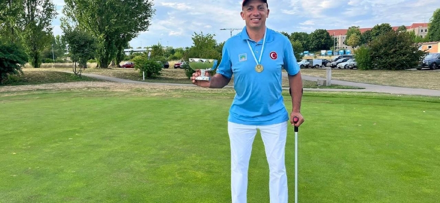 Milli golfçü Mehmet Kazan Almanya’da şampiyon oldu