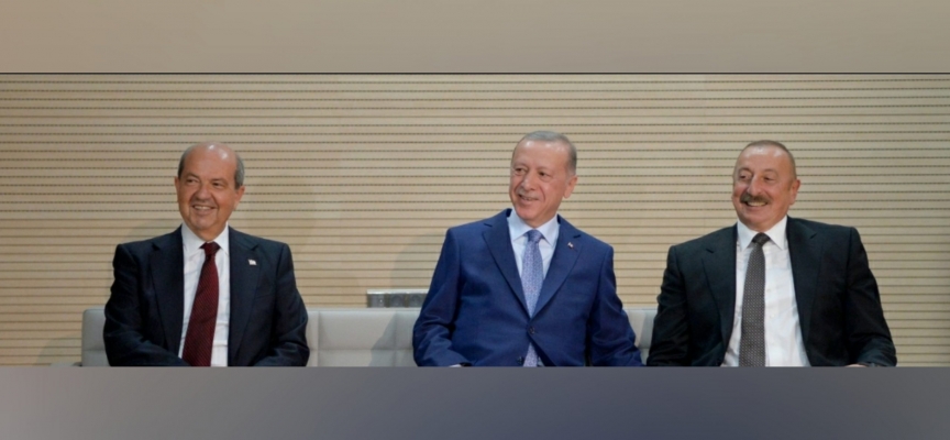 Cumhurbaşkanı Tatar, Erdoğan ve devlet başkanlarıyla bir araya geldi