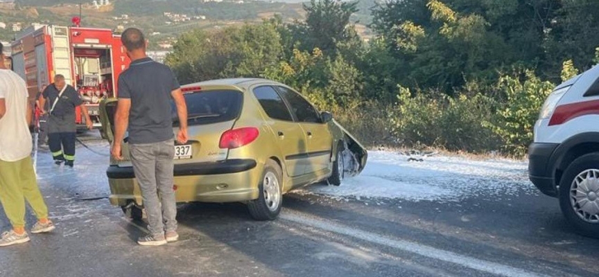 Yalova'da zincirleme trafik kazası: 5 yaralı