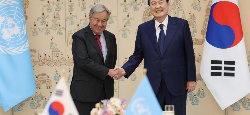 Guterres, Kuzey Kore'nin nükleer silahlardan arındırılmasında kararlılığını yineledi