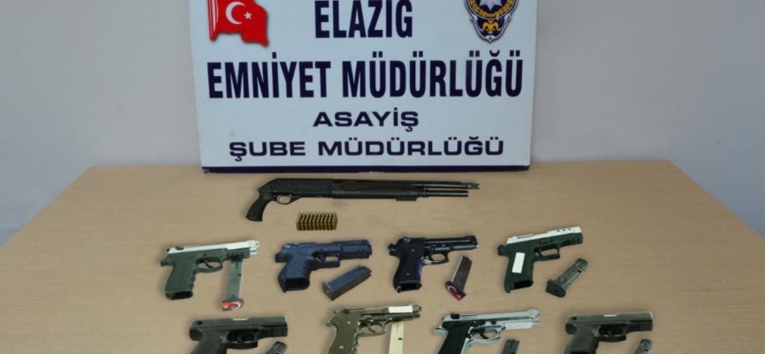 Elazığ'da asayiş uygulamalarında yakalanan 29 kişi tutuklandı