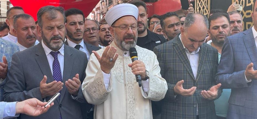 Diyanet İşleri Başkanı Erbaş, "Tarihi Bedesten Alışveriş Günleri"ne katıldı