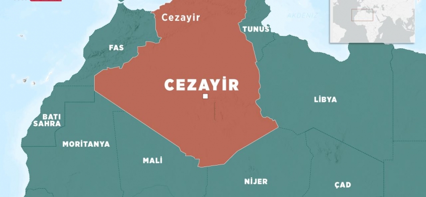 Cezayir'de yangınlara karşı teyakkuza geçildi