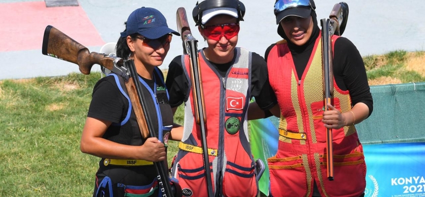 Atıcılıkta Türk sporcular günü 3 madalyayla tamamladı