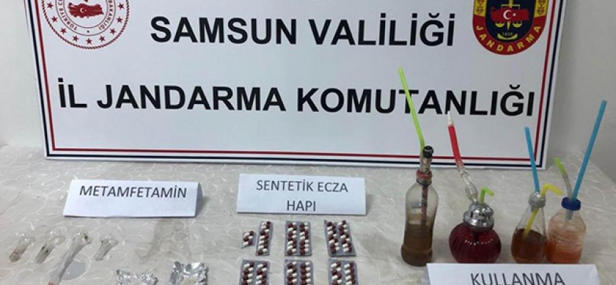 Samsun'da uyuşturucu operasyonunda 1 gözaltı