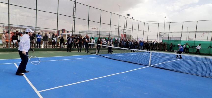 Geleneksel 2. Ağrı Dağı Tenis Turnuvası heyecanı başlıyor