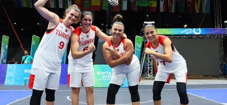 3x3 Kadın Basketbol Milli Takımı bronz madalya kazandı