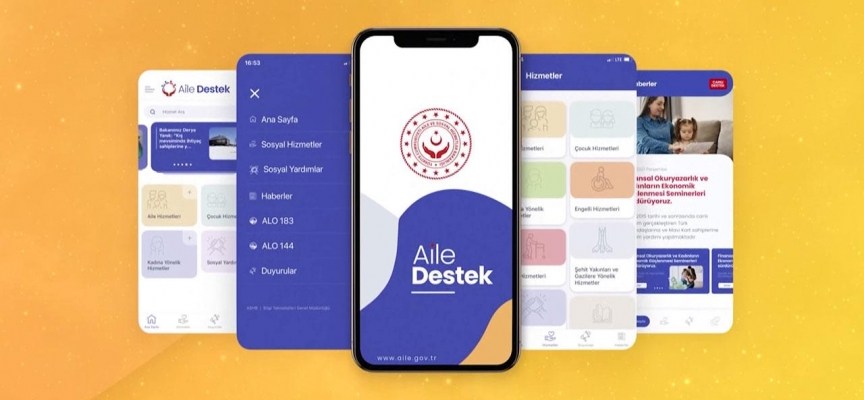 “Aile Destek” mobil uygulamasını 38 bin kişi indirdi
