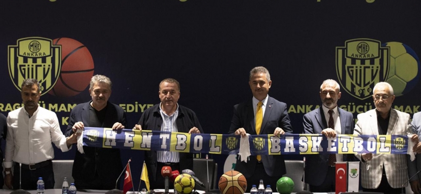 MKE Ankaragücü basketbol ve hentbol liglerinde de yer alacak