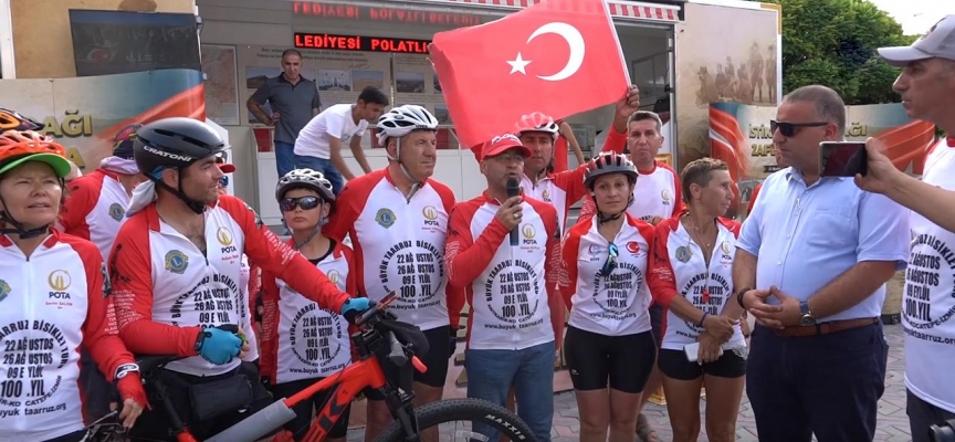 "İstiklal Bayrağı" Büyük Taarruz yolunda