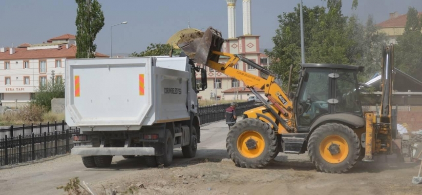 Çorum'da kamulaştırılan 167 yapı park, yeşil alan ve yol oldu