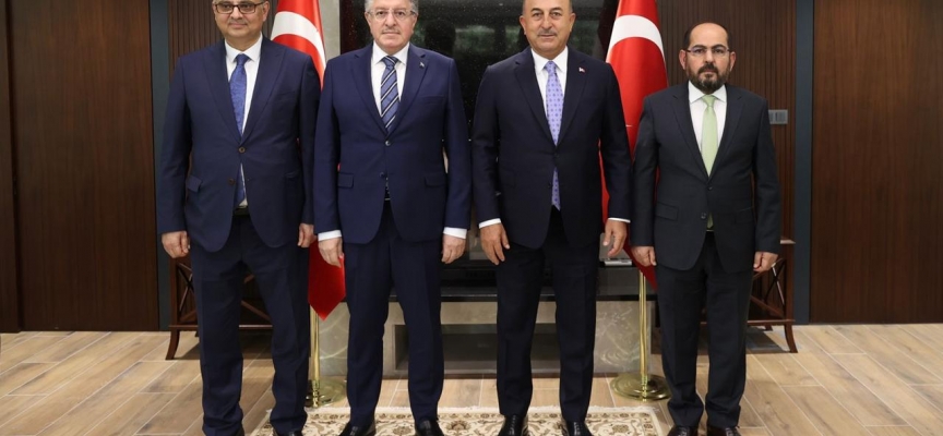 Bakan Çavuşoğlu, Suriye muhalefet liderleriyle görüştü