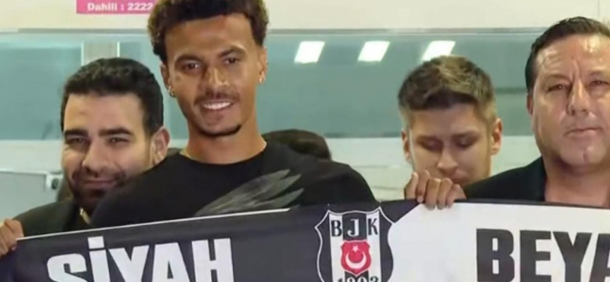 Dele Alli, Beşiktaş ile transfer görüşmeleri için İstanbul'a geldi