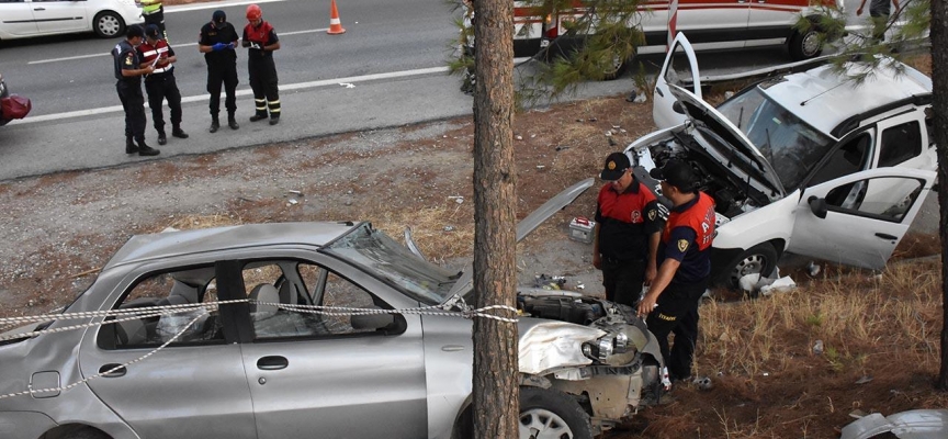 Aydın'da trafik kazası: 2 ölü, 4 yaralı