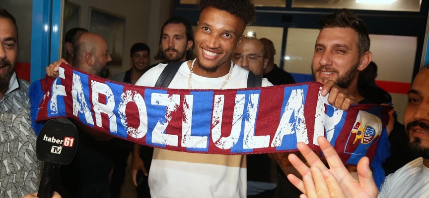 Trabzonspor'un transfer görüşmesi yaptığı Gbamin, Trabzon'a geldi