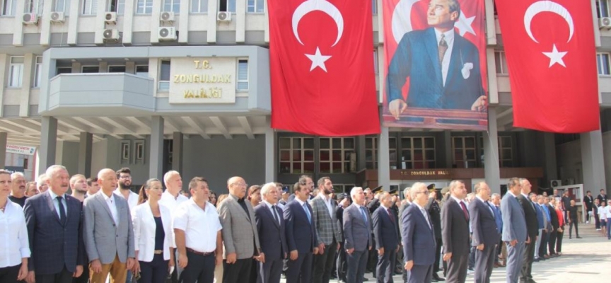 Atatürk'ün Zonguldak'a gelişinin 91. yıl dönümü kutlandı