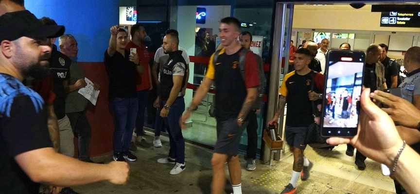 Galatasaray kafilesi Trabzon'da