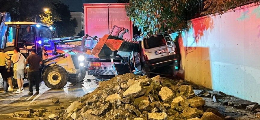 İstanbul'daki trafik kazası: 4 yaralı