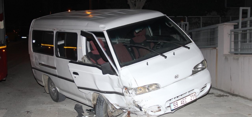 Tekirdağ’da trafik kazası: 3 yaralı