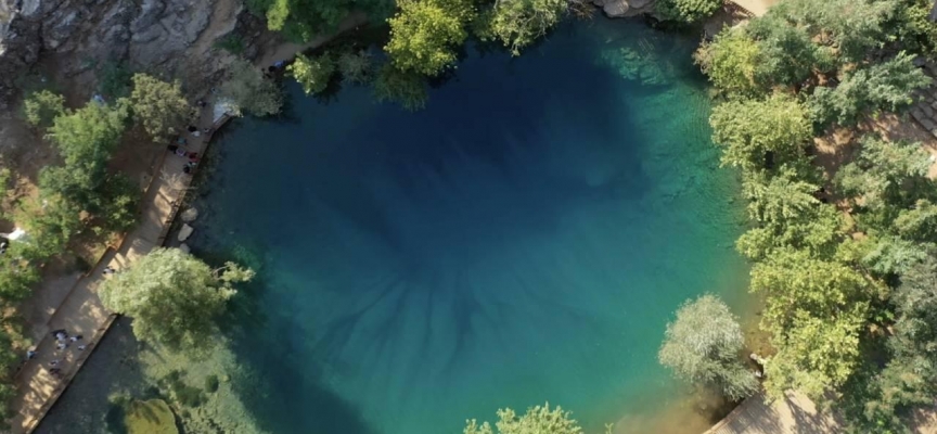 Kahramanmaraş'ın "gizemli gölü" turizme katkı sağlıyor