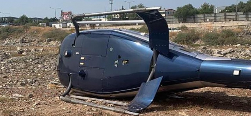 İzmir'de helikopter kazası