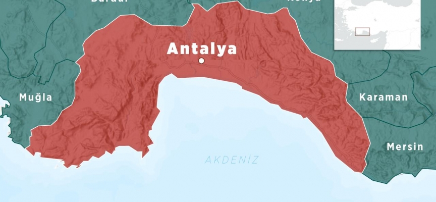 Antalya açıklarında 4,1 büyüklüğünde deprem