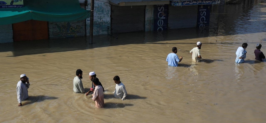 Pakistan'da muson yağmurları nedeniyle ölenlerin sayısı 1162’ye yükseldi