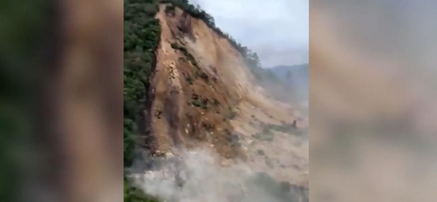 Meksika’da heyelan: Yollar kapandı