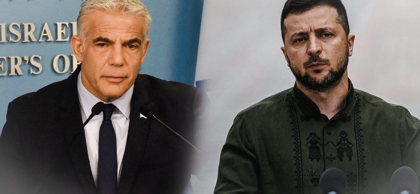 İsrail Başbakanı Lapid, Zelenskiy ile görüştü