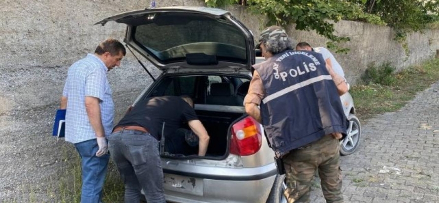 Bolu'da çalınan otomobil Karabük'te bulundu