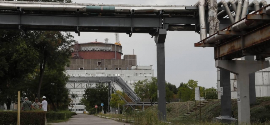 UAEA heyeti, Zaporijya Nükleer Santrali'nin acil sistem ile kontrol odasını inceledi