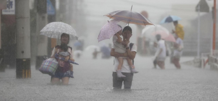 Japonya’da şiddetli yağış: 408 bin kişiye tahliye çağrısı yapıldı