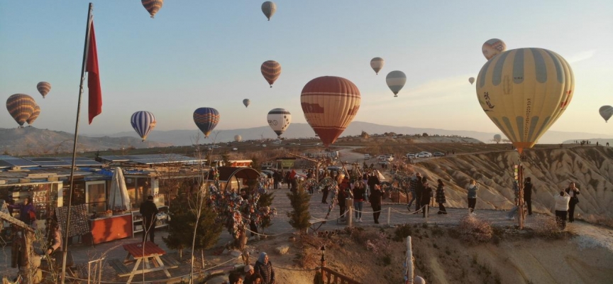 Kapadokya'da ziyaretçi rekoru: 'Altın yıl' dönemini geçti