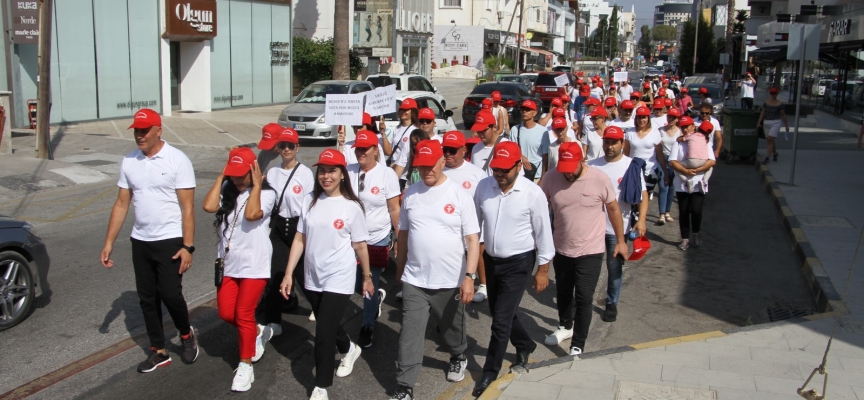 “Sağlıkla Kal Yürüyüşü” düzenlendi