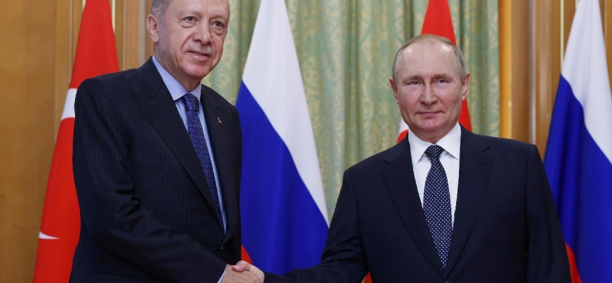 Cumhurbaşkanı Erdoğan, Putin ile görüştü