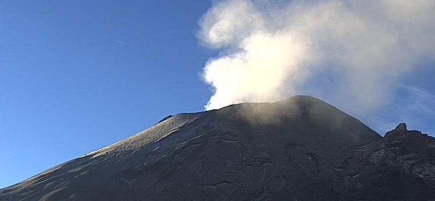 Popocatepetl Yanardağı'nda patlama