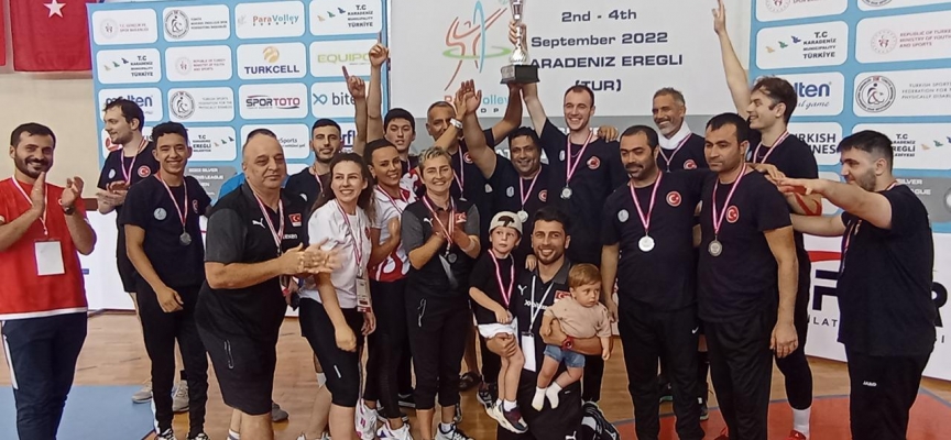 Milliler Oturarak Voleybol Gümüş Ligi'nde ikinci oldu